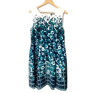 Adrianna Papell Floral Midi Easter Dress